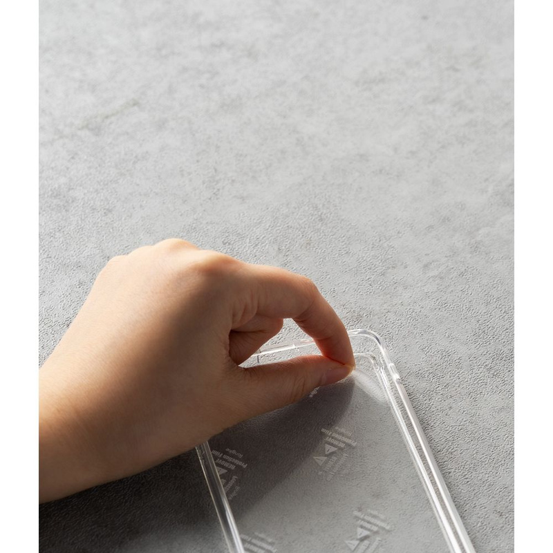 Ringke Fusion TPU Cover mit Gelrahmen für iPhone 14 Pro Max transparent (F645E52)