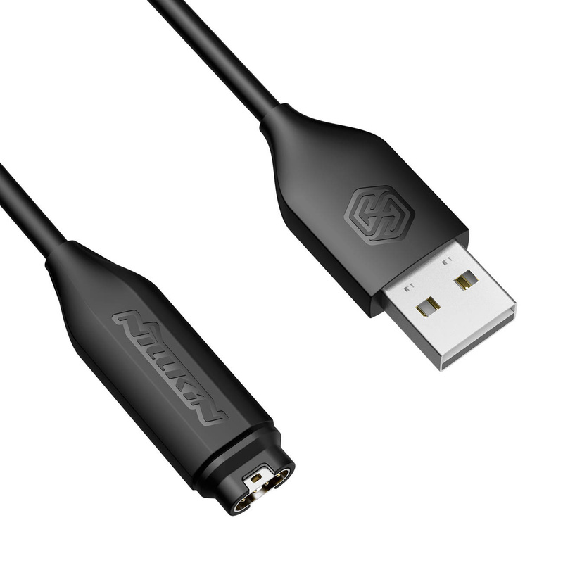 Nillkin Garmin watch cable(1 piece) Input: 5V-1A Material: TPE Length: 1m Black
