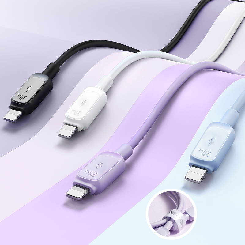 USB C - Lightning Cable 20W 1.2m Joyroom S-CL020A14 - White