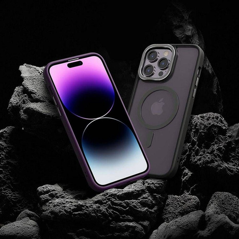 Futerał X-ONE Dropguard Magnetic Case Air (kompatybilny z MagSafe) - do Apple iPhone 15 Pro czarny