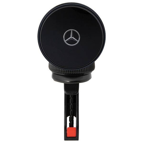 Uchwyt magnetyczny Mercedes Silver Stars MagSafe do kratki wentylacyjnej lub na szybę - czarny