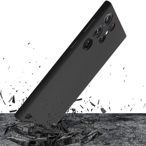 Samsung Galaxy S23 Ultra - 3mk Hardy Android Silicone MagCase Black