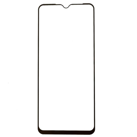 Szkło hartowane 9D do Xiaomi Redmi 12C / 10C / Poco C40 czarna ramka