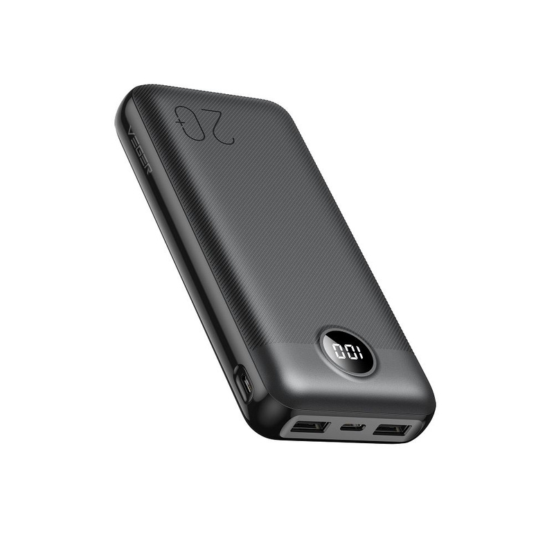 Bateria zewnętrzna (Powerbank) VEGER L20S - 20 000mAh LCD Quick Charge PD 20W biały (VP2039PD  / W2039PD )