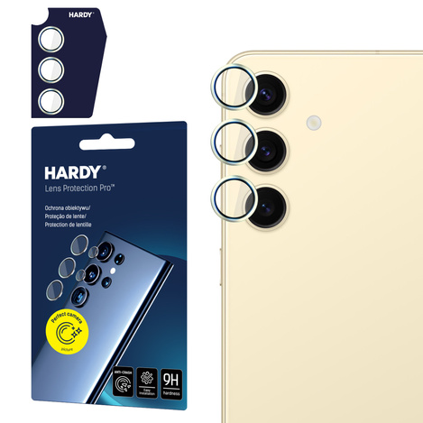 Samsung Galaxy S24 - HARDY Lens Protection Pro Yellow