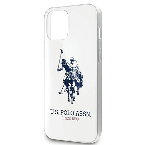 US Polo USHCP12MTPUHRWH iPhone 12 Pro / iPhone 12 biały/white Shiny Big Logo