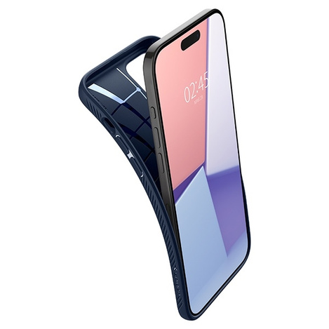 Spigen LIQUID AIR IPHONE 15 PRO MAX MARINEBLAU