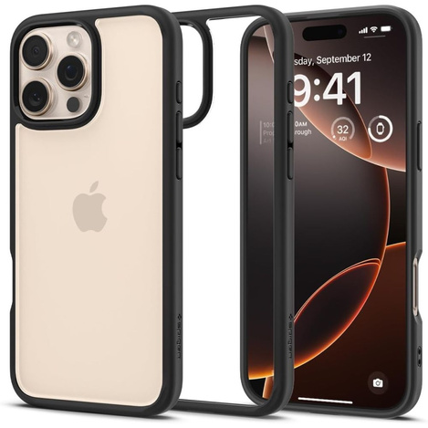 SPIGEN ULTRA HYBRID IPHONE 16 PRO MATTE BLACK
