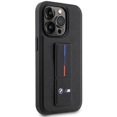 Hülle BMW BMHCP14X22GSLK iPhone 14 Pro Max 6,7&quot; schwarz/schwarz Hardcase Grip Hot Stamp