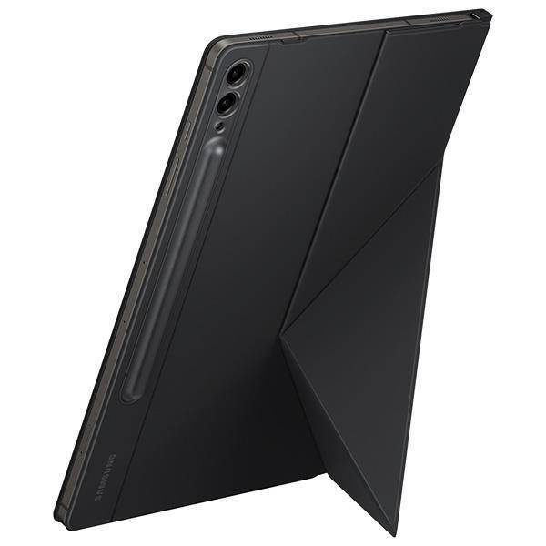 Klapphülle mit Ständer für Samsung Galaxy Tab S9+ Smart Book Cover – Schwarz