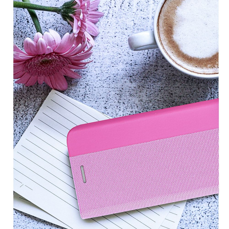 Kabura SENSITIVE Book do XIAOMI Redmi 14C różowy