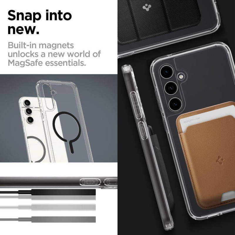 Spigen ULTRA HYBRID ONETAP RING MAGSAFE GALAXY S23 FE SCHWARZ