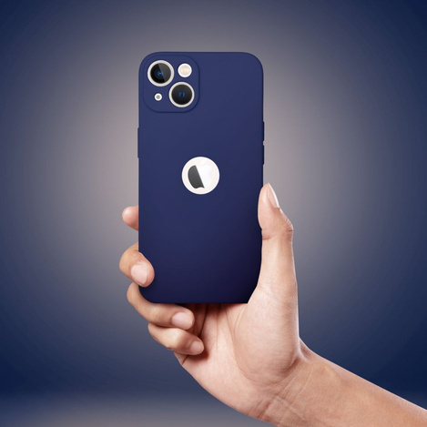 Futerał SOFT do IPHONE 13 ciemny niebieski