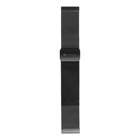 Pasek do Samsung Galaxy Watch Forcell F-Design FS11 magnetyczny stal 22 mm czarny