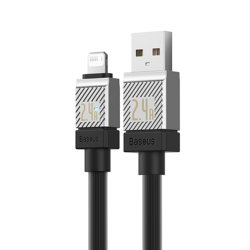 USB - Lightning 2,4A 1m Kabel Baseus CoolPlay - schwarz