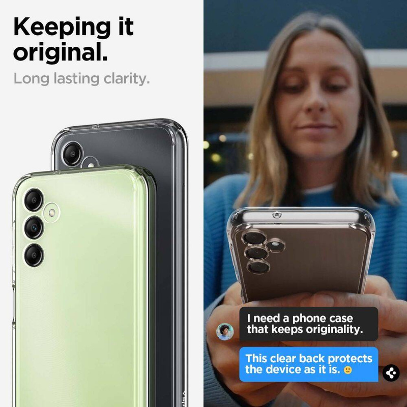 Spigen ULTRA HYBRID GALAXY A14 5G CRYSTAL CLEAR