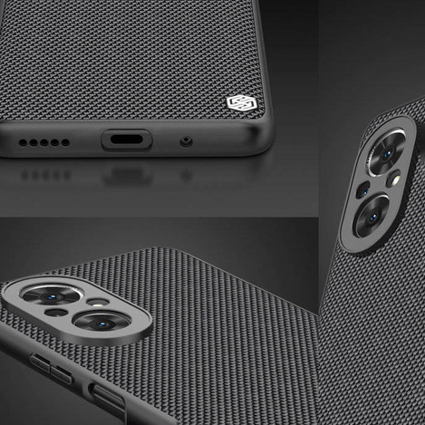 Nillkin Textured Case a durable reinforced case with a gel frame and nylon on the back Honor 50 SE black