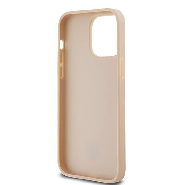 DKNY DKHCP14XPCPTSSP iPhone 14 Pro Max 6.7" różowy/pink hardcase Leather Checkered Mono Pattern & Printed Stripes