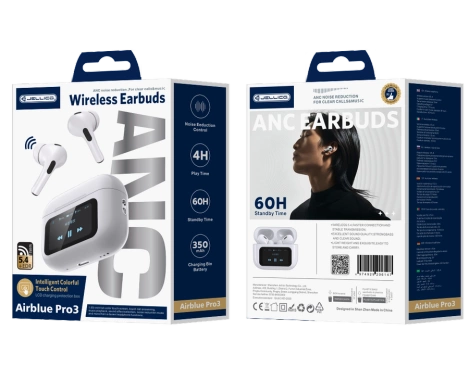 JELLICO wireless earphones AirBlue Pro 3 White