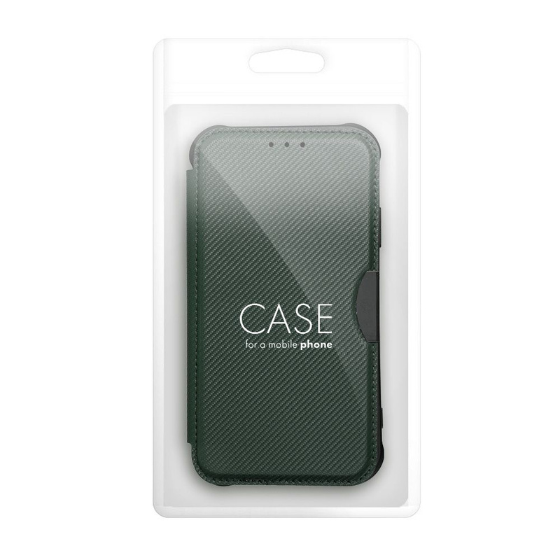 Kabura RAZOR Book do IPHONE 16 Plus ciemnozielony