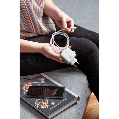 Forcell Ładowarka Sieciowa ze złączem USB typ C - 3A 45W z funkcją ładowania PD i QC 4.0