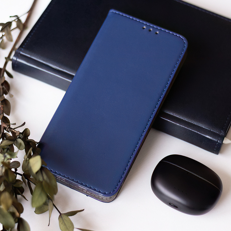 Etui Smart Magnetic do Xiaomi Redmi Note 13 Pro 5G (global) granatowe