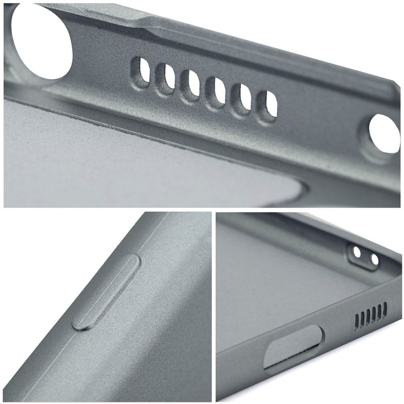 Futerał METALLIC do SAMSUNG S24 FE szary