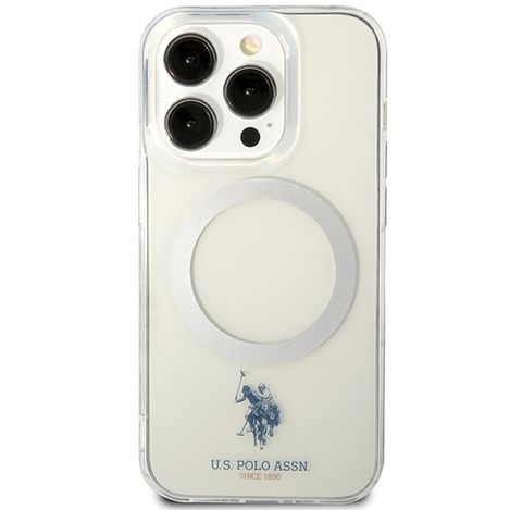 US Polo USHMP15LUCIT iPhone 15 Pro 6,1" transparente MagSafe-Kollektion
