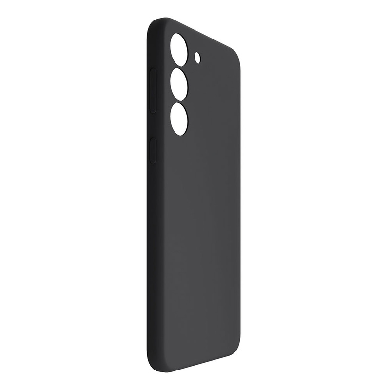 3MK SILICONE CASE SAMSUNG S23+ 5G BLACK