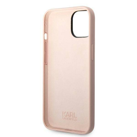 Karl Lagerfeld Silicone NFT Ikonik - Etui iPhone 14 Plus (różowy)