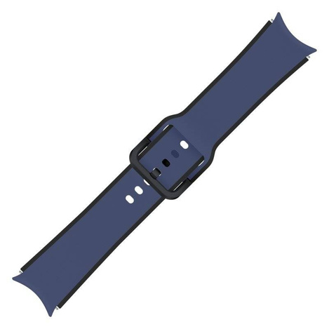 Samsung Sportarmband zweifarbig für Samsung Galaxy Watch 4/4 Classic / 5/5 Pro (20mm, M / L) blau (ET-STR91LNEGEU)