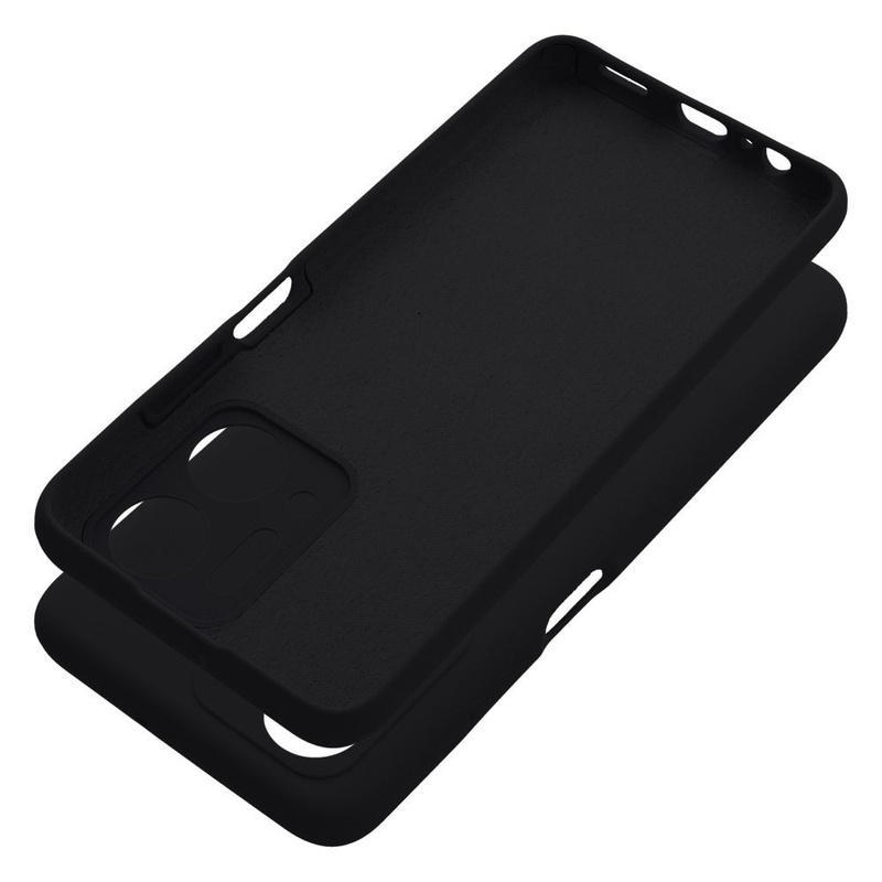 Futerał SILICONE 2mm do HONOR X7A czarny