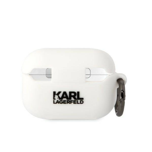 Karl Lagerfeld Silicone NFT Choupette Head 3D - Etui AirPods Pro 2 (biały)