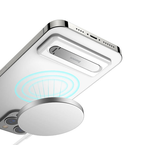 Baseus self-adhesive foldable phone holder white (LUXZ000002)