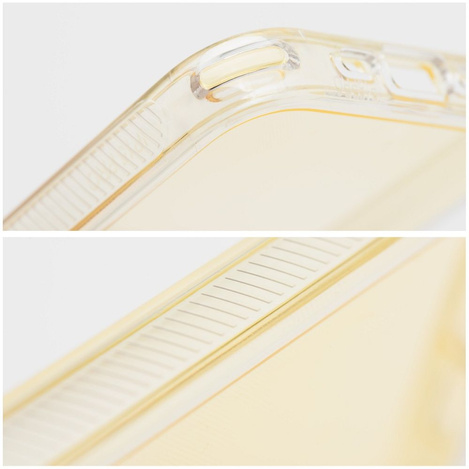 Futerał MATRIX CLEAR do SAMSUNG S25 Ultra żółty