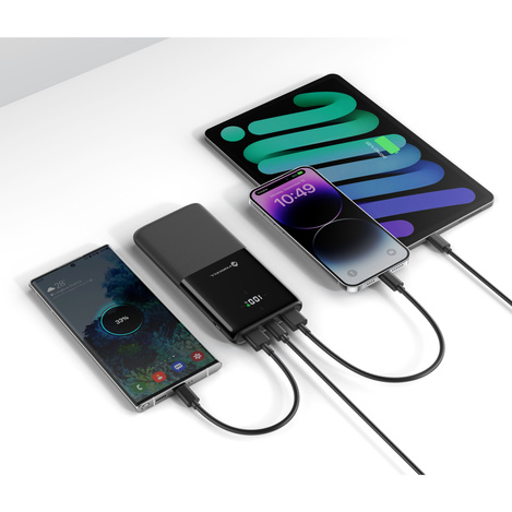 FORCELL Powerbank F-Energy P10k1 PD 20W QC 10 0000mah czarny