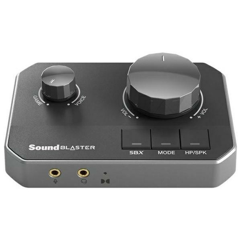 Creative Zewnętrzna karta dźwiękowa       z funkcją miksowania Sound Blaster G8 2x USB-C