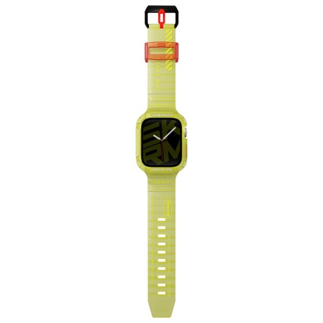 Skinarma pasek+etui Saido 2in1 Apple      Watch 45/44mm żółty/yellow neon