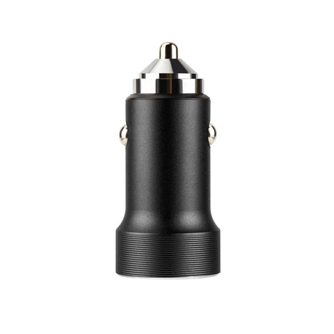 Forever ładowarka samochodowa PD3.0 + QC3.0 CC-06 1x USB-C 1x USB 20W czarna