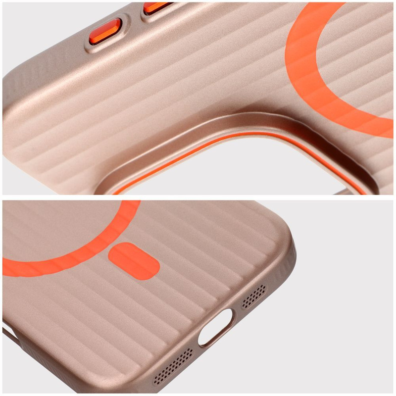 Futerał SIMPLY kompatybilny z MagSafe do IPHONE 16 Plus tytan pustynny
