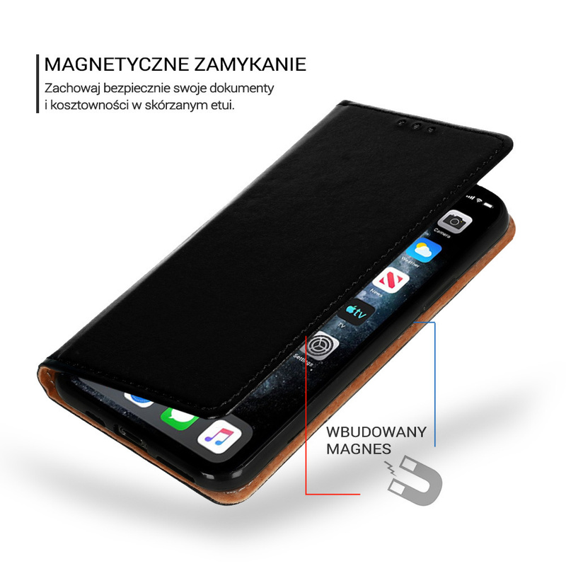 Kabura pozioma BOOK SPECIAL do SAMSUNG GALAXY M34 5G CZARNA