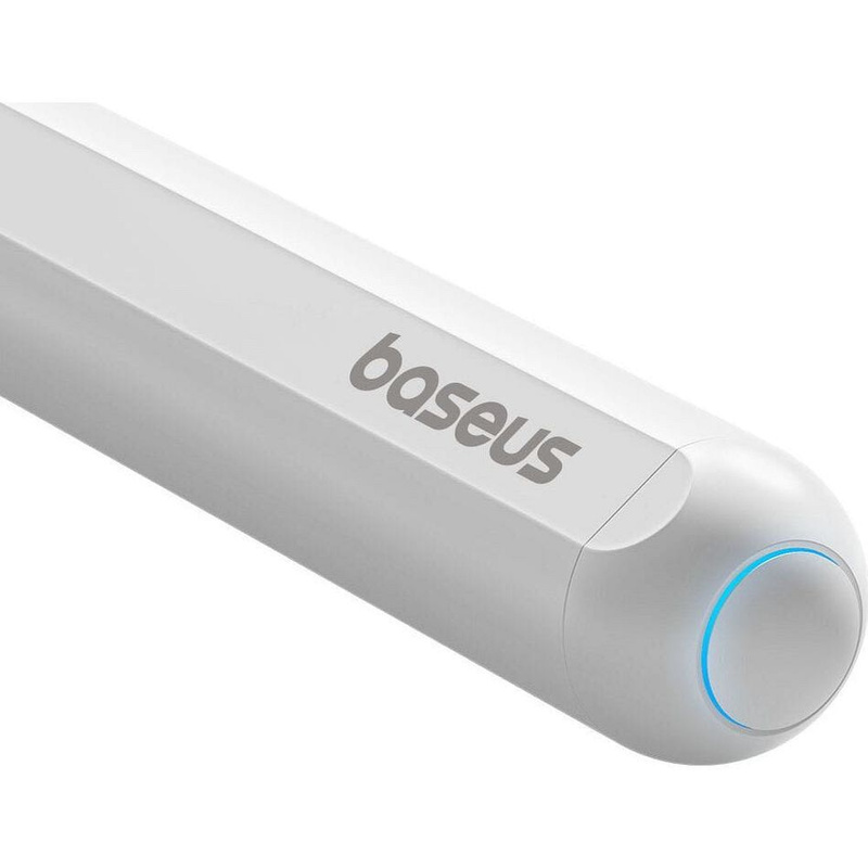 Baseus Smooth Writing 2 Overseas Edition Stylus mit aktiver Spitze für iPad mit austauschbarer Spitze – Weiß