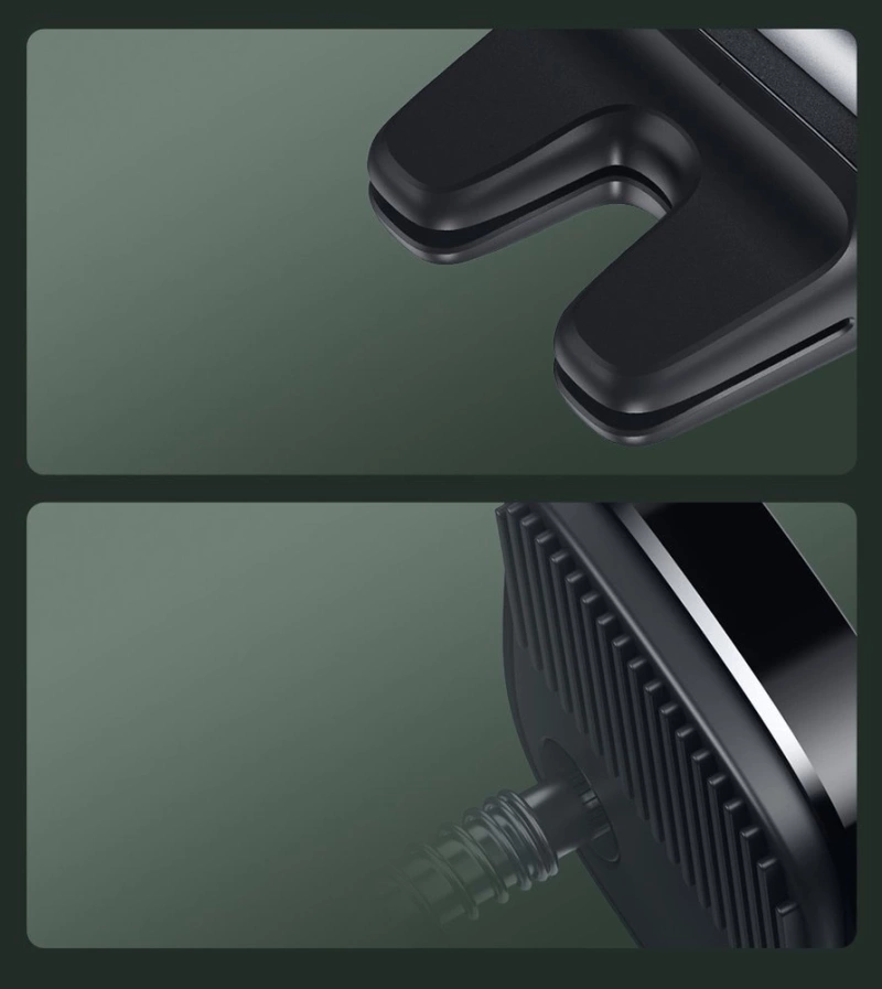 Uchwyt Samochodowy do Kratki Nawiewu / Wentylacyjnej Baseus Steel Cannon Air Outlet Car Mount (SUGP-01) czarny