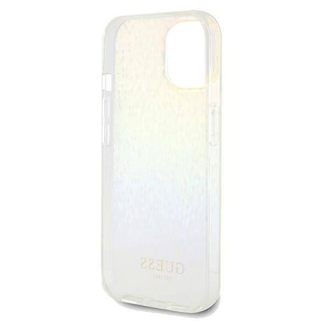 Guess nakładka do iPhone 14 6,1&quot; GUHCP14SHDECMI HC IML FACETED MIRROR DISCO IRIDESCENT