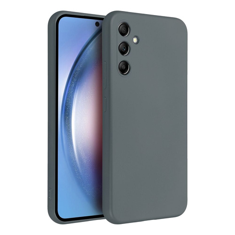 Futerał METALLIC do SAMSUNG A34 5G szary