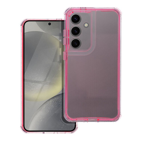 Futerał MATRIX CLEAR do SAMSUNG A16 5G pudrowy róż