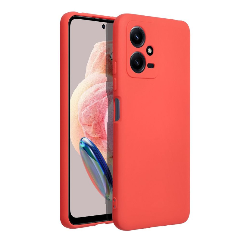 Futerał SILICONE do XIAOMI Redmi NOTE 12 5G brzoskwiniowy