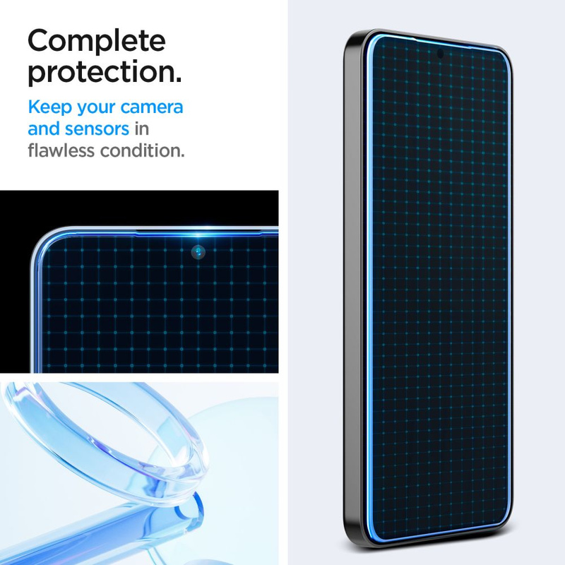 Spigen Glas.tR EZ Fit gehärtetes Glas für Samsung Galaxy S24+ - 2 Stk.