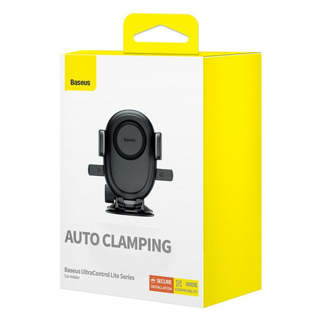 Baseus UltraControl Lite Series car phone holder - black