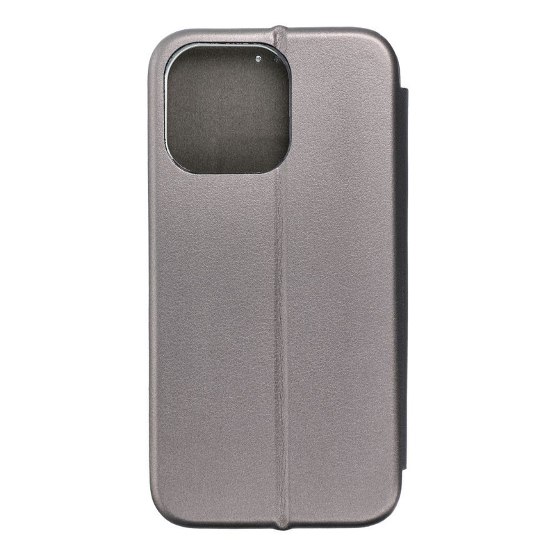 Kabura Book Elegance do IPHONE 15 PRO MAX stalowy